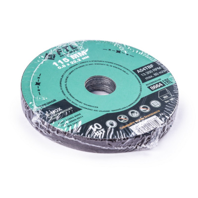 Круг отрезной по нержавеющей стали FTL E-Nox 115 х 0,8 х 22,2 мм A54TBF купить в Москве с доставкой по всей России | ProtosMarket.ru