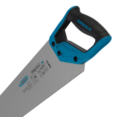 Ножовка по дереву Piranha, усиленное трапецевидное полотно, 500 мм, 11-12 TPI, зуб3D, каленый зуб, двухкомпонентная рукоятка Gross по ценам производителя в Краснодаре с доставкой по всей России