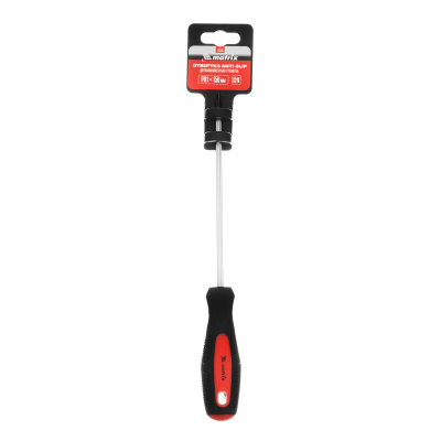 Отвертка Anti-Slip, PH1 х 150 мм, CrV, двухкомпонентная рукоятка Matrix по ценам производителя в Краснодаре с доставкой по всей России
