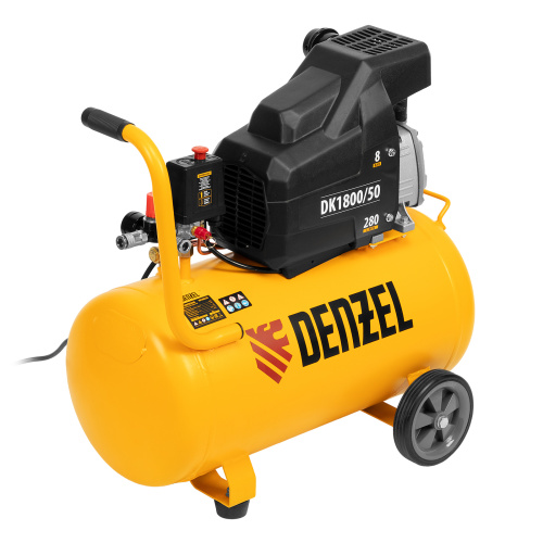 Компрессор воздушный DK1800/50, Х-PRO 1.8 кВт, 280л/мин, 50л Denzel по ценам производителя в Краснодаре с доставкой по всей России