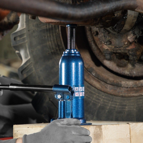 Домкрат гидравлический бутылочный, 10 т, h подъема 222-447 мм Stels по ценам производителя в Краснодаре с доставкой по всей России