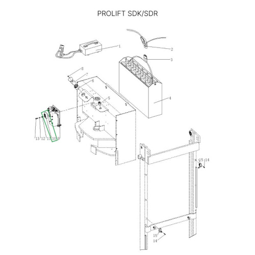 Звуковой сигнал для штабелеров SDR 1533/1536/1545S/1645/1656/2036/2045, SDK по ценам производителя в Краснодаре с доставкой по всей России
