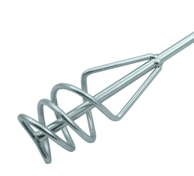 Миксер для песчано-гравийных смесей, 60 х 400 мм, оцинкованный, хвостовик SDS Plus Denzel по ценам производителя в Краснодаре с доставкой по всей России