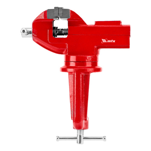 Тиски слесарные, 80 мм, настольные, поворотные, c наковальней MTX по ценам производителя в Краснодаре с доставкой по всей России