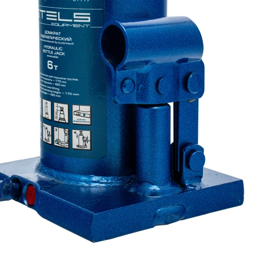 Домкрат гидравлический бутылочный телескопический, 6 т, H подъема 170-420 мм Stels по ценам производителя в Краснодаре с доставкой по всей России