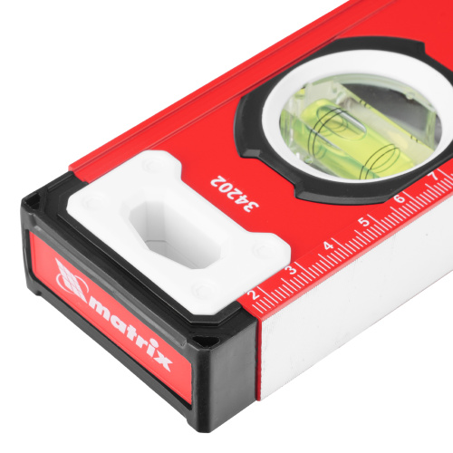 Уровень алюминиевый, фрезерованный, 3 глазка, рукоятки, 800 мм Matrix по ценам производителя в Краснодаре с доставкой по всей России