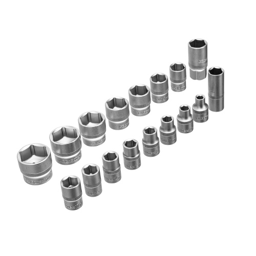 Набор инструментов, 1/2", пластиковый кейс, 32 предмета// Сибртех по ценам производителя в Краснодаре с доставкой по всей России