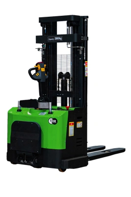 Штабелер самоходный 2,0 т 5,5 м TOR ES20T4 Li-ion 24/200 В/Ач ЭУР, Curtis, H-мачта (с платформой)