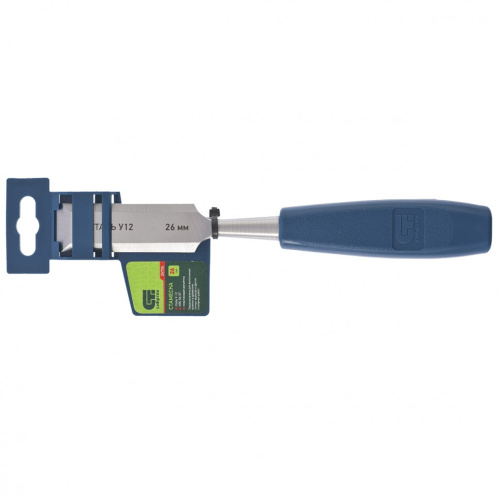 Стамеска, 26 мм, пластиковая рукоятка Сибртех по ценам производителя в Краснодаре с доставкой по всей России