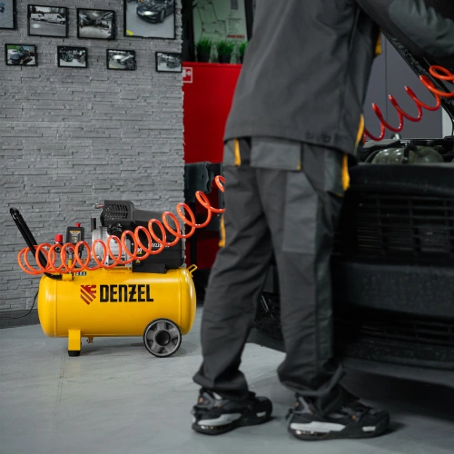 Компрессор воздушный DKV2200/50, Х-PRO 2.2 кВт, 400 л/мин, 50 л Denzel по ценам производителя в Краснодаре с доставкой по всей России