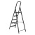 Стремянка 5 ступеней, компактная, стальная Сибртех по ценам производителя в Краснодаре с доставкой по всей России