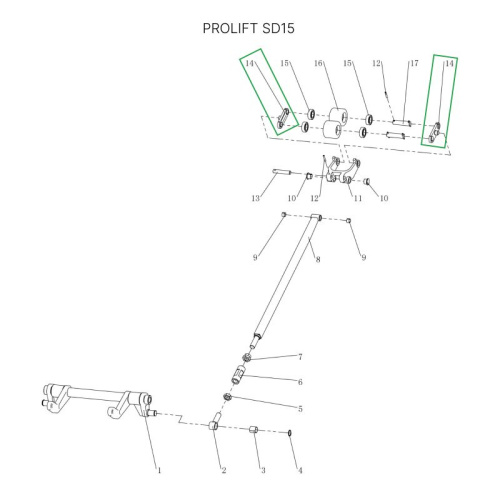 Соединительная пластина роликов для тележек SD15 по ценам производителя в Краснодаре с доставкой по всей России