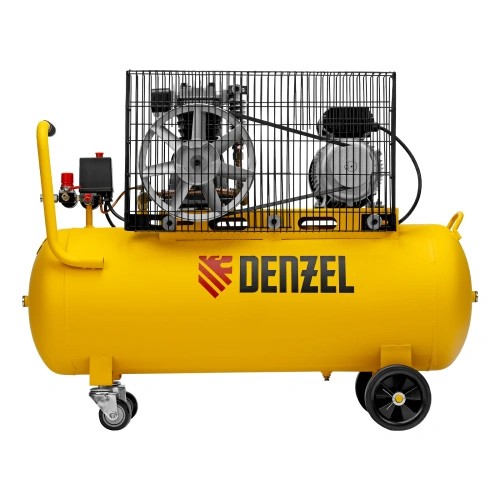 Компрессор воздушный BCI2300/100, ременный привод, 2.3 кВт, 100 литров, 400 л/мин Denzel по ценам производителя в Краснодаре с доставкой по всей России