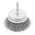 Щетка для дрели, 75 мм, "чашка" со шпилькой, витая проволока Сибртех по ценам производителя в Краснодаре с доставкой по всей России