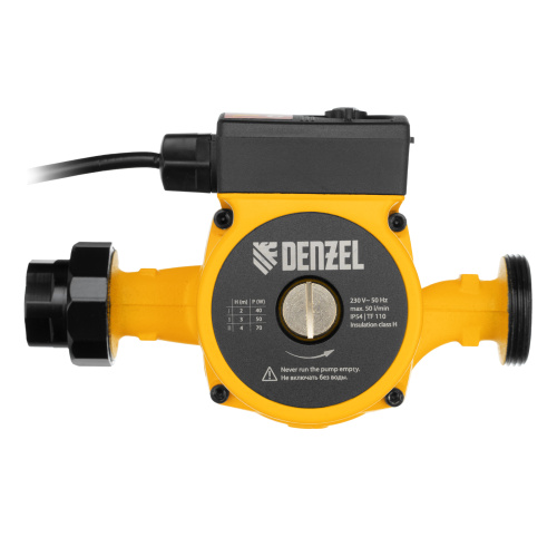 Циркуляционный насос CP25-4, напор 4 м, 50 л/мин, 1 м кабель, монт. длина 180 мм Denzel по ценам производителя в Краснодаре с доставкой по всей России