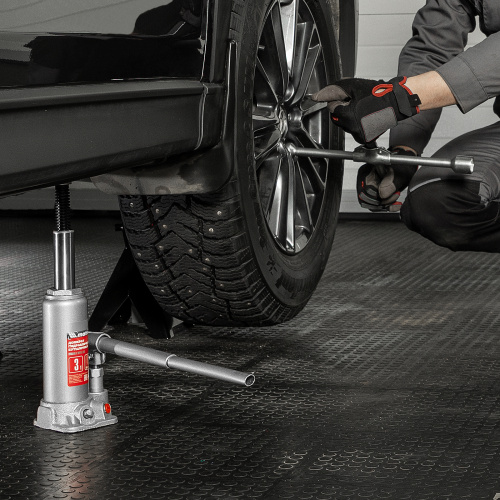 Домкрат гидравлический бутылочный, 3 т, высота подъема 194-372 мм Matrix по ценам производителя в Краснодаре с доставкой по всей России