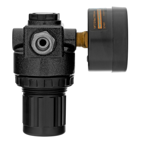 Регулятор давления с манометром R1500, 12 бар, 1/4" Denzel по ценам производителя в Краснодаре с доставкой по всей России
