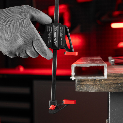 Струбцина универсальная, быстрозажимная, F-образная, 450 х 565 х 45 мм, пластиковый корпус Matrix по ценам производителя в Краснодаре с доставкой по всей России