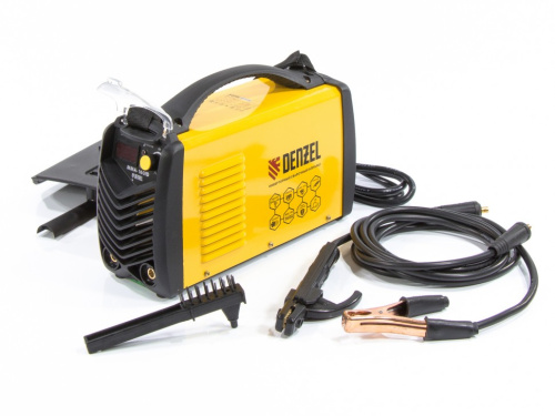 Аппарат инверторный дуговой сварки ММА-160ID, 160 А, ПВР 60%, диаметр электрода 1.6-3.2 мм, провод 2 м Denzel по ценам производителя в Краснодаре с доставкой по всей России