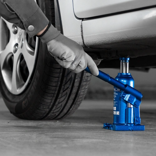 Домкрат гидравлический бутылочный телескопический, 2 т, H подъема 170-380 мм Stels по ценам производителя в Краснодаре с доставкой по всей России