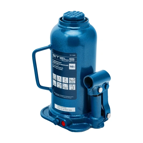 Домкрат гидравлический бутылочный, 16 т, h подъема 227-457 мм Stels по ценам производителя в Краснодаре с доставкой по всей России