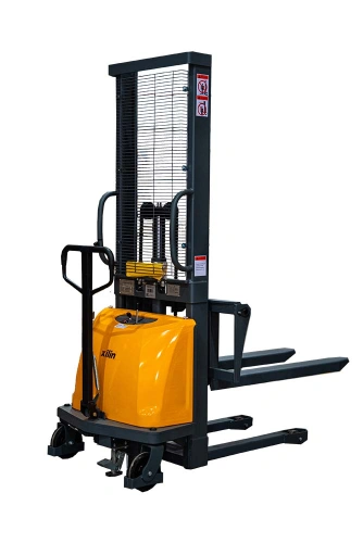 Штабелер гидравлический с электроподъемом 1,5 т 1,6 м XILIN CDD15B-E с раздвижными вилами по ценам производителя в Краснодаре с доставкой по всей России