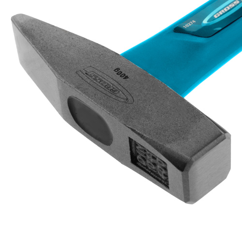 Молоток слесарный, 400 г, квадратный боек, фибергласовая обрезиненная рукоятка Gross по ценам производителя в Краснодаре с доставкой по всей России