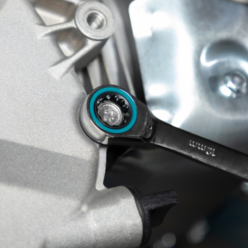 Набор ключей комбинированных с трещоткой, 8-19 мм, 7 шт, CrV Gross по ценам производителя в Краснодаре с доставкой по всей России