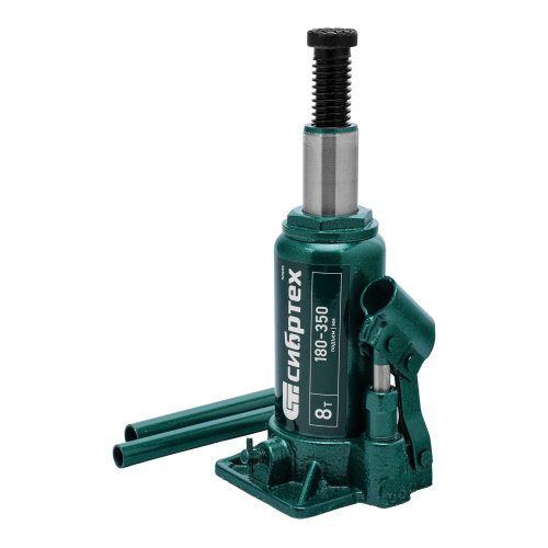 Домкрат гидравлический бутылочный, 8 т, 180-350 мм Сибртех по ценам производителя в Краснодаре с доставкой по всей России