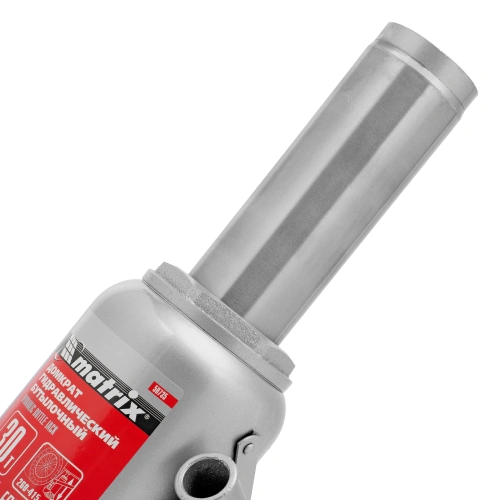 Домкрат гидравлический бутылочный, 30 т, высота подъема 260-415 мм Matrix купить в Москве с доставкой по всей России | ProtosMarket.ru