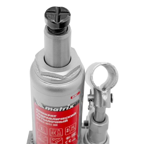 Домкрат гидравлический бутылочный, 2 т, h подъема 158-308 мм Matrix по ценам производителя в Краснодаре с доставкой по всей России