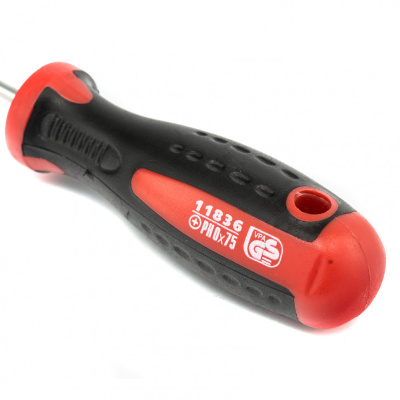 Отвертка Profi, PH0 х 75 мм, S2, двухкомпонентная рукоятка Matrix по ценам производителя в Краснодаре с доставкой по всей России