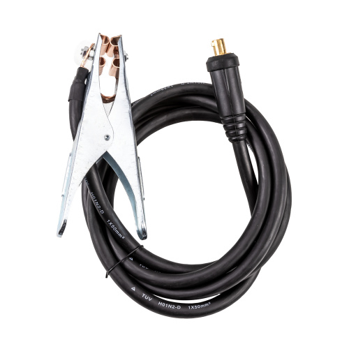 Кабель сварочный_Клемма 500А_Вилка 35-50, сеч. 50 мм2, 3 м по ценам производителя в Краснодаре с доставкой по всей России