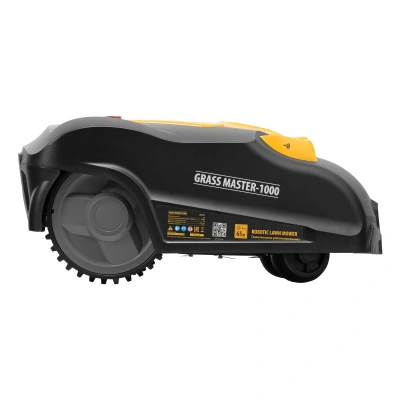 Робот-газонокосилка Grass Master 1000  1000м², 3Ач, 28V, LCD дисплей, Wi-Fi Denzel по ценам производителя в Краснодаре с доставкой по всей России