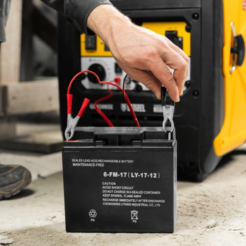 Генератор инверторный GS-5500iSE, 5,5 кВт, 230 В, закрытый корпус,электростартер Denzel по ценам производителя в Краснодаре с доставкой по всей России