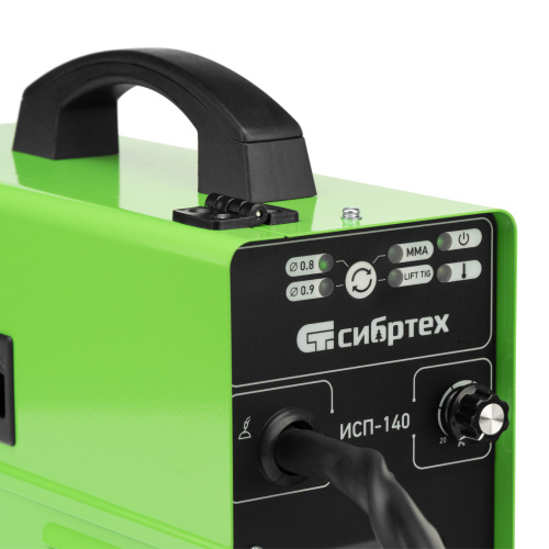 Аппарат инвертор. полуавтомат. сварки ИСП-140, 140 А, ПВ 60% Сибртех по ценам производителя в Краснодаре с доставкой по всей России