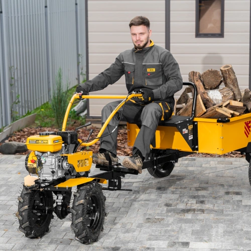 Мотоблок DPT-170S, 7 л.с., ремен.сцеп, фрез 3х4, ШОМ, передачи 2В/1Н Denzel по ценам производителя в Краснодаре с доставкой по всей России