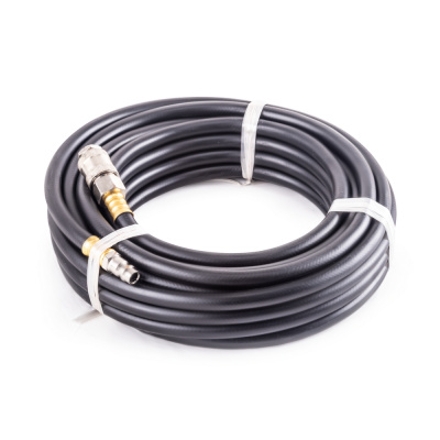 Резиновый маслостойкий воздушный шланг с фитингами Rapid, 20 бар, 15х9 мм, 10 м. AERO купить в Москве с доставкой по всей России | ProtosMarket.ru