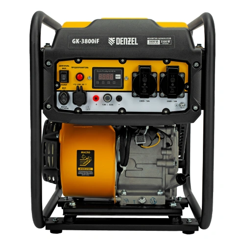 Генератор инверторный GK-3800iF, 3,8 кВт, 230 В, ручной старт DENZEL по ценам производителя в Краснодаре с доставкой по всей России