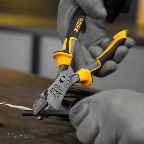 Бокорезы 215 мм, усиленные, трехкомпонентные рукоятки Denzel по ценам производителя в Краснодаре с доставкой по всей России