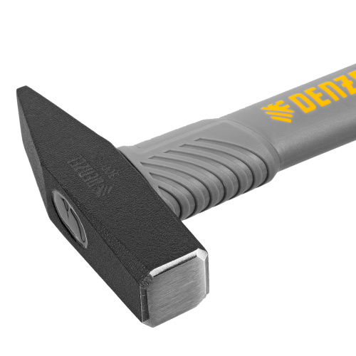 Молоток слесарный, 300 г, кованый, фибергласовая рукоятка c TPR покрытием Denzel по ценам производителя в Краснодаре с доставкой по всей России