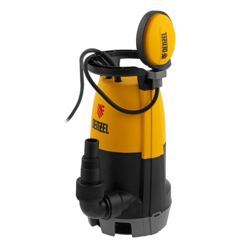 Дренажный насос для чистой и грязной воды DP-600S, 600 Вт, напор 7 м, 13000 л/ч Denzel по ценам производителя в Краснодаре с доставкой по всей России