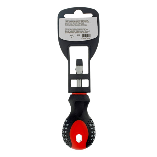 Отвертка Fusion, SL6 х 38 мм, CrV, трехкомпонентная рукоятка "Anti slip" Matrix по ценам производителя в Краснодаре с доставкой по всей России