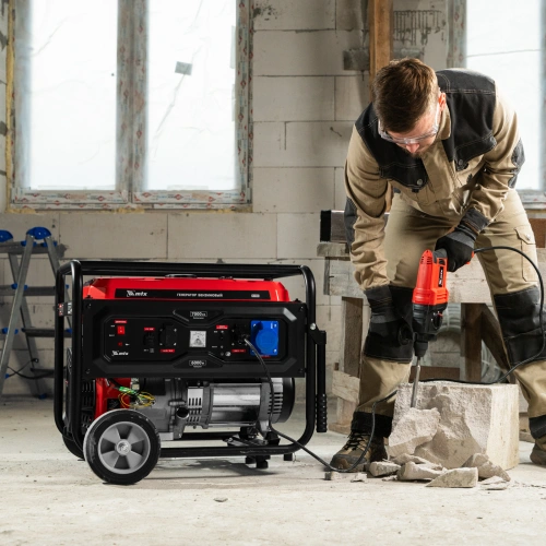 Генератор бензиновый RS-9000, 7 кВт, 230В, ручной стартер MTX по ценам производителя в Краснодаре с доставкой по всей России