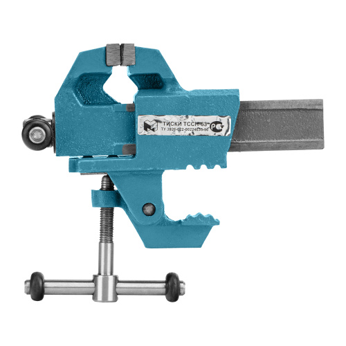 Тиски слесарные, 63 мм, крепление для стола, винтовой зажим (Глазов) по ценам производителя в Краснодаре с доставкой по всей России