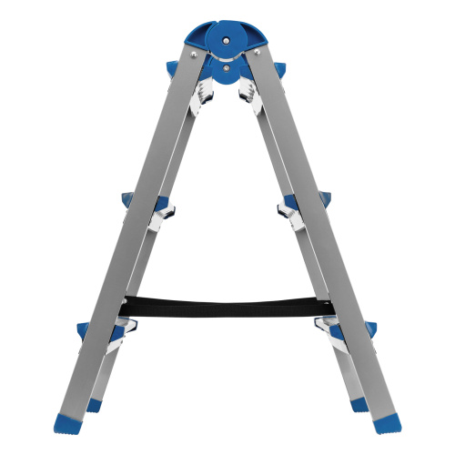 Стремянка двухсторонняя 3 ступени, сталь профиль, стальные ступени, Сибртех по ценам производителя в Краснодаре с доставкой по всей России