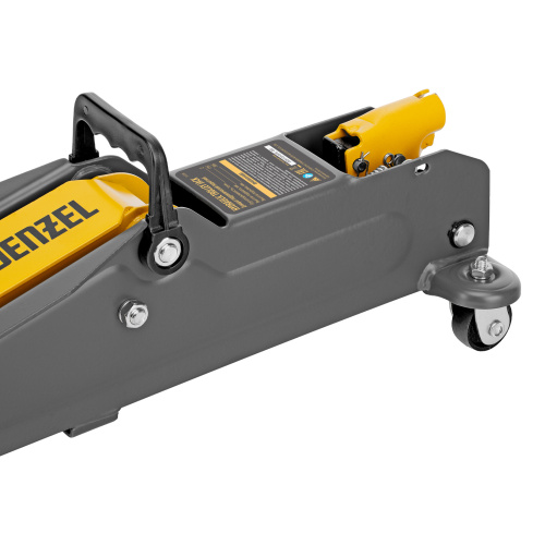 Домкрат гидравлический подкатной, 2 т, 135-385 мм Denzel по ценам производителя в Краснодаре с доставкой по всей России