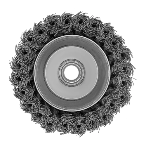 Щетка для УШМ, 100 мм, М14, "чашка", крученая металлическая проволока Сибртех по ценам производителя в Краснодаре с доставкой по всей России