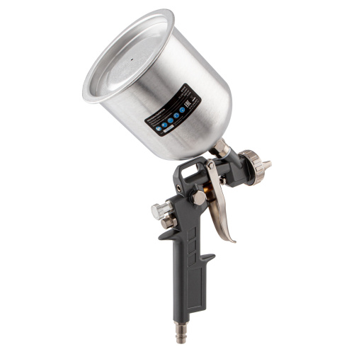 Краскораспылитель пневматический с верхним бачком V 1, 0 л, сопло D 1.2, 1.5 и 1.8 мм Matrix по ценам производителя в Краснодаре с доставкой по всей России