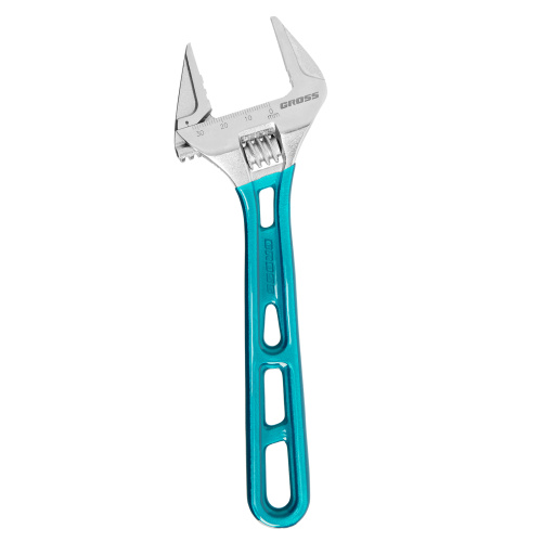 Ключ разводной 200 мм, CrV, облегченный Gross по ценам производителя в Краснодаре с доставкой по всей России